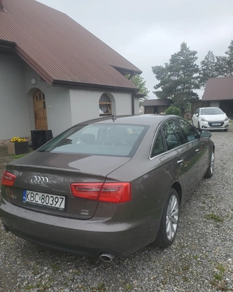 Audi A6 cena 72000 przebieg: 252000, rok produkcji 2014 z Łaskarzew małe 46